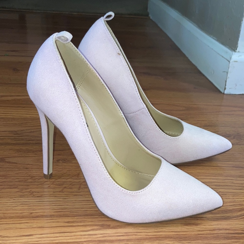 Blush heels